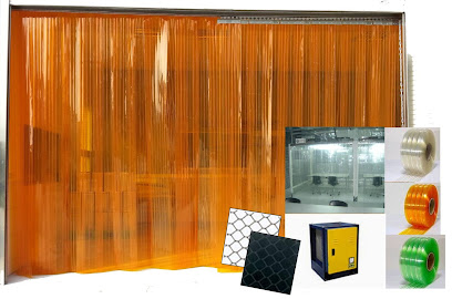 維雅防護設備-軟質隔間設計 pvc垂門簾 防蟲條狀冷氣簾(專業優良廠商)