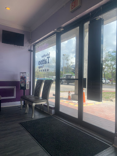 Explore leg tattoo idea, creative tattoo ideas in Coral Springs, available at Salvation Tattoo Lounge Coral Springs