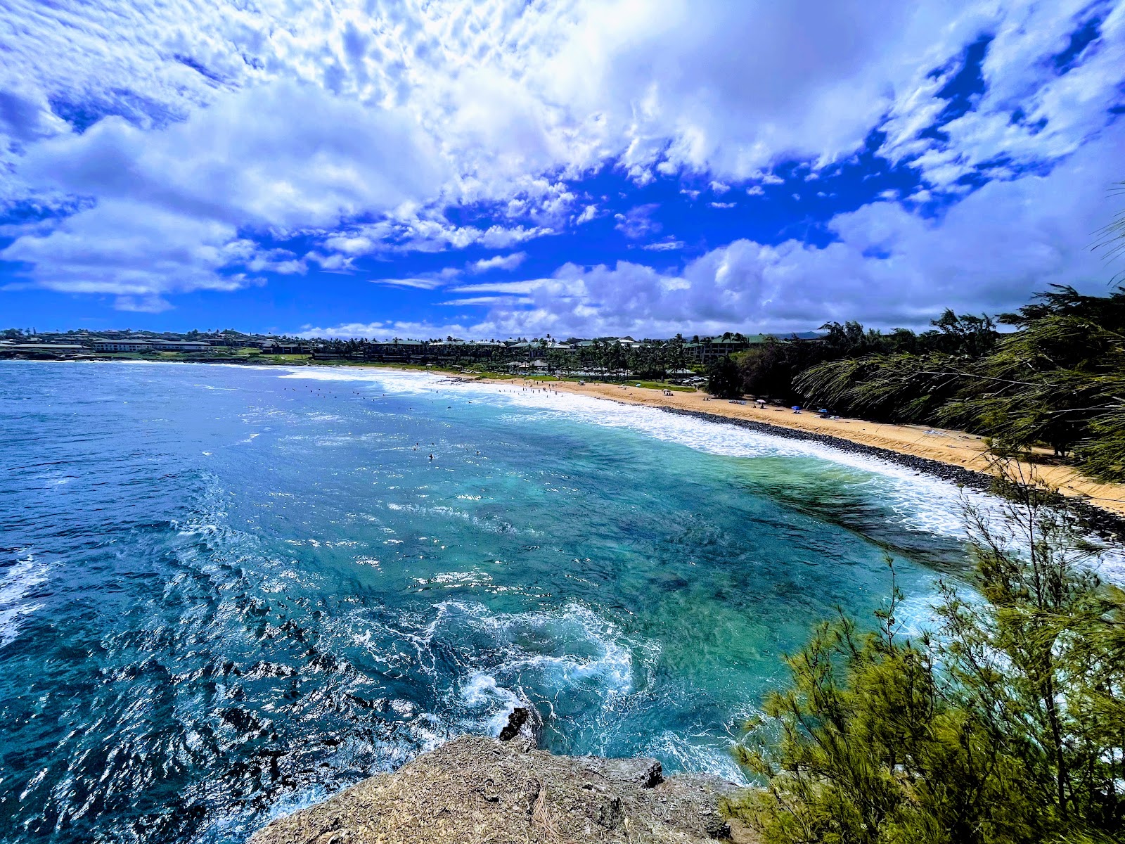 Photo de Shipwreck beach avec baie spacieuse