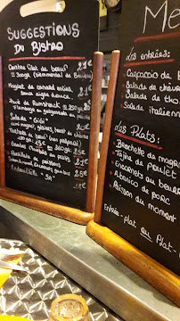 Le Bistrot des Carmes à Toulouse menu