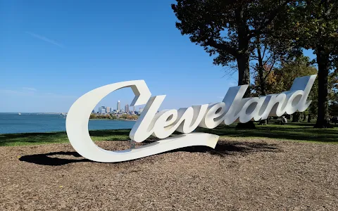 Cleveland Script Sign - Edgewater Park image