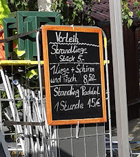 Menu du Strand Restaurant „Zur Kogge“ à Meuselwitz