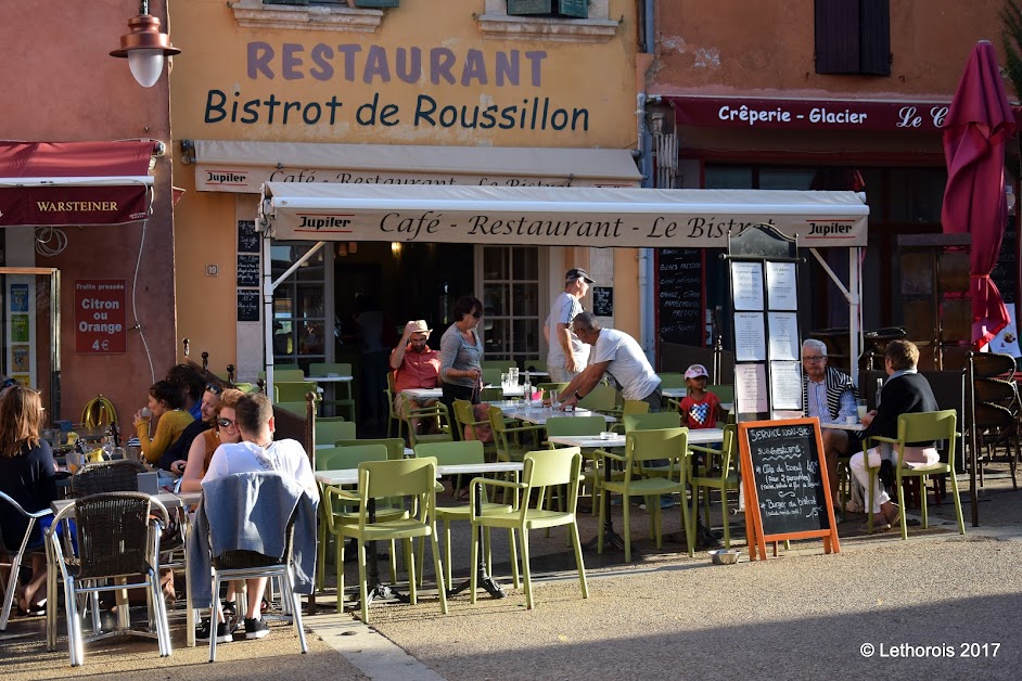 Le Bistrot de Roussillon à Roussillon (Vaucluse 84)