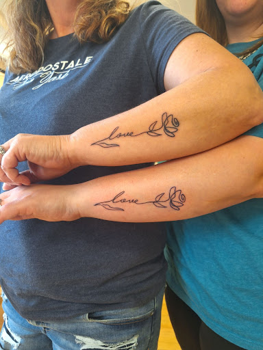 Explore father time tattoo ideas, creative tattoo ideas in Hayward, available at Three Tentacles Tattoo Studio