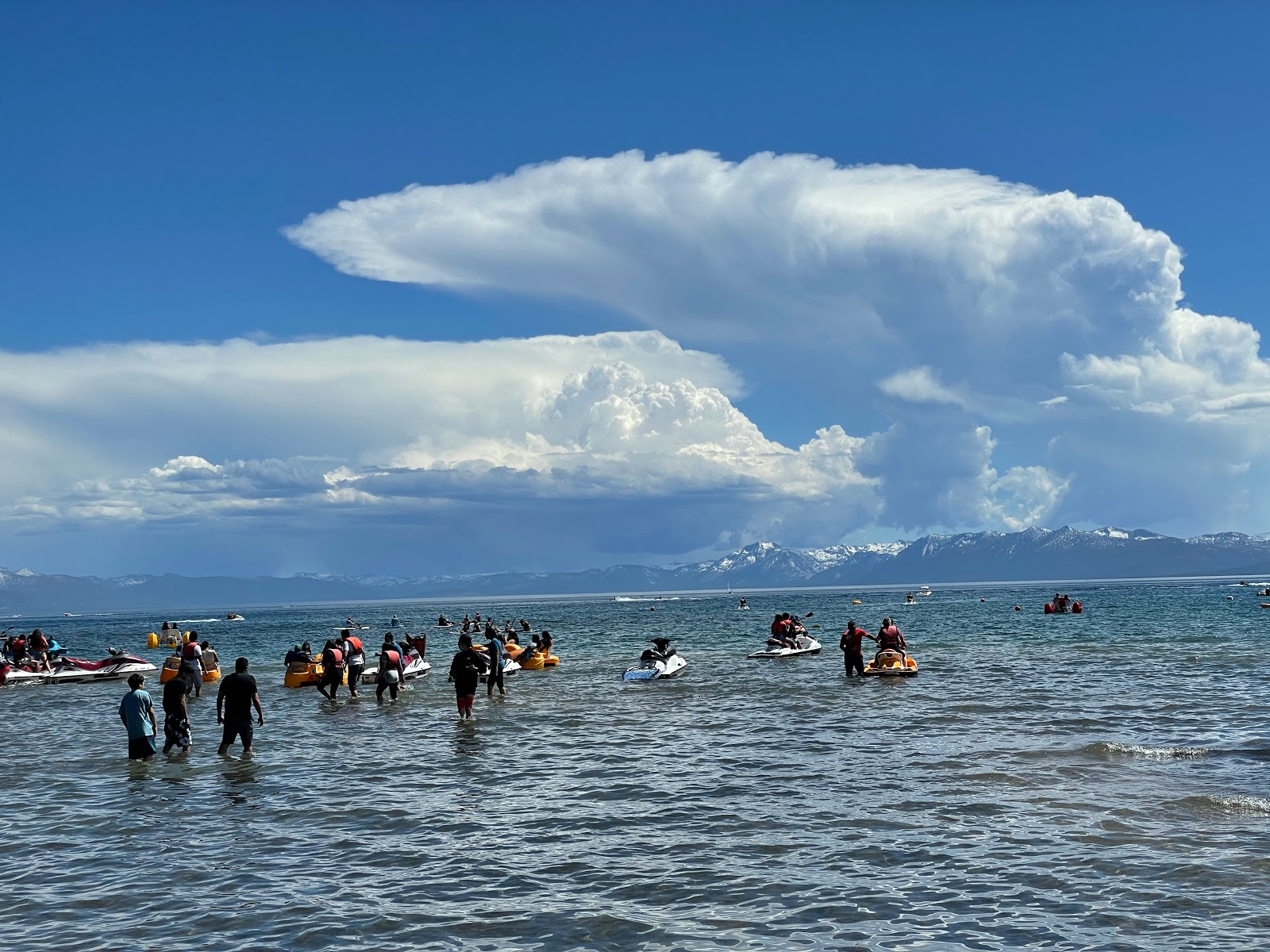 Photo of North Tahoe Beach and the settlement
