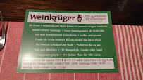 Weinkrüger à Osnabrück carte