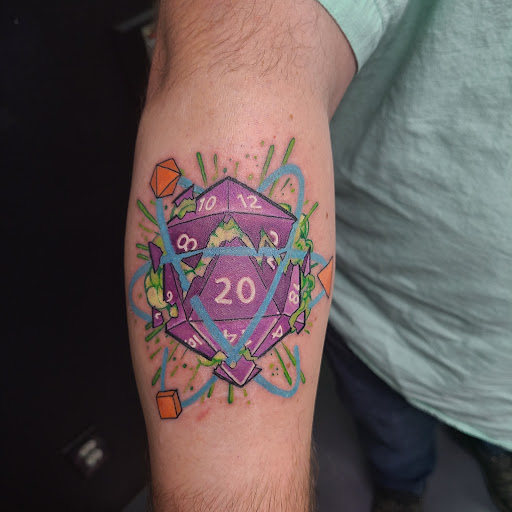 Explore pierce the veil tattoo ideas, creative tattoo ideas in Las Cruces, available at Atom Bomb Studio