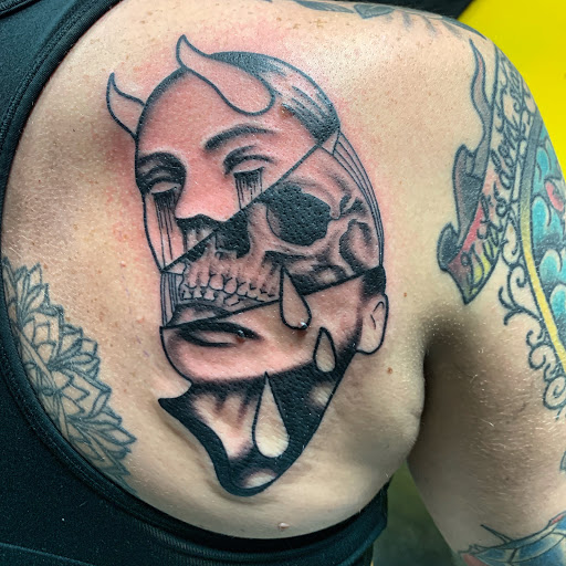 Explore cursive tattoo ideas, creative tattoo ideas in Inman, available at The Tat Cave