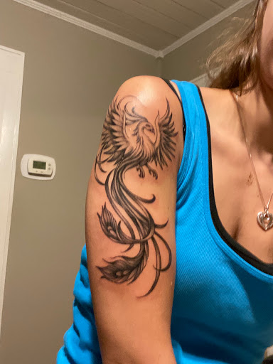 Explore praying mantis tattoo ideas, creative tattoo ideas in Myrtle Beach, available at Dr Ink Tattoo