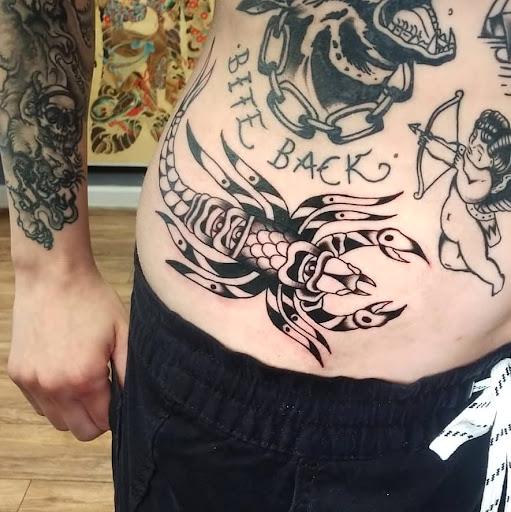 Tattoo Shop «Two Headed Dog Tattoo Studio», reviews and photos, 189 Changebridge Rd #3, Montville, NJ 07045, USA