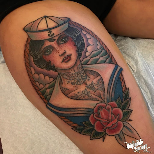 Explore mtg tattoo ideas, creative tattoo ideas in West Hollywood, available at The Honorable Society Tattoo Shop