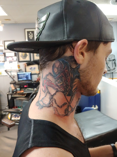 Explore cool halloween tattoo ideas, creative tattoo ideas in Yorktown, available at Army Navy Tattoo