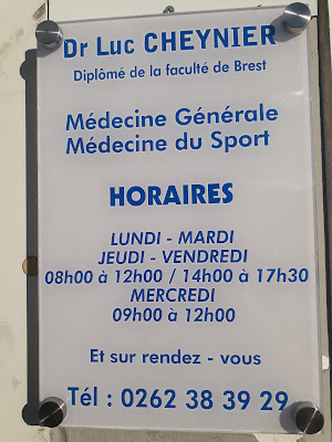 Dr. Luc CHEYNIER à Saint-Pierre