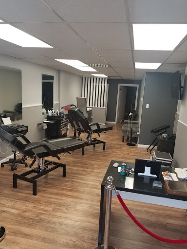 Explore ski tattoo ideas, creative tattoo ideas in Pittsburgh, available at Elite Custom Tattoo