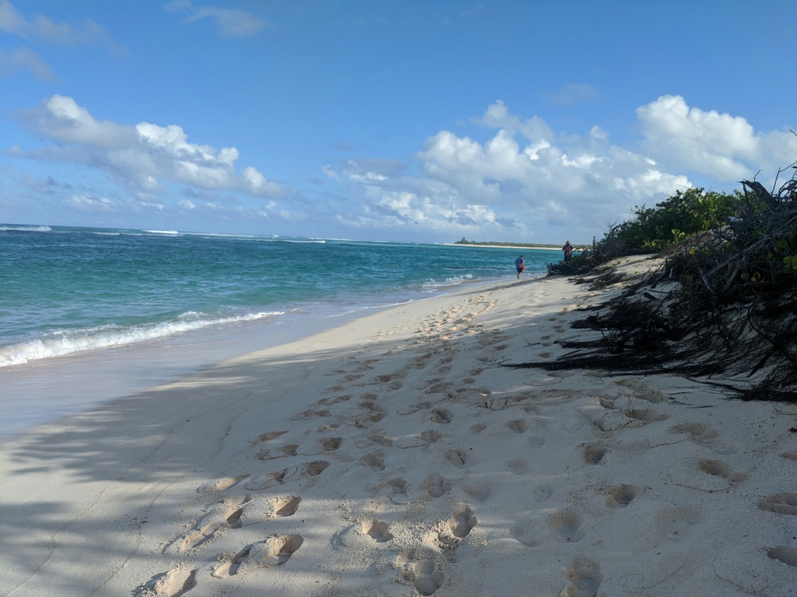 Foto von Diamond Cay beach mit kleine bucht
