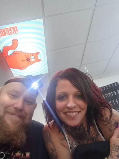 Explore man face tattoo ideas, creative tattoo ideas in Green Bay, available at SPITFIRE CREATIONS