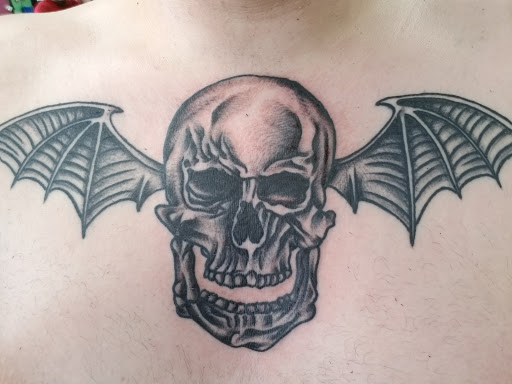 Explore gemini constellation tattoo ideas, creative tattoo ideas in Portsmouth, available at World Famous Blue Horseshoe Tattoo and Piercing