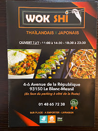 Photos du propriétaire du Restaurant thaï WOK SHI à Le Blanc-Mesnil - n°5