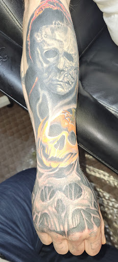 Explore great tattoo cover up ideas, creative tattoo ideas in Angola, available at Hoodlum Ink