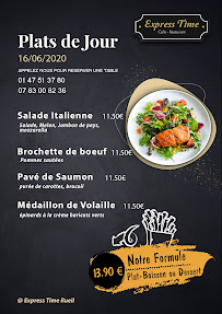 Restaurant français EXPRESS TIME RUEIL-MALMAISON à Rueil-Malmaison - menu / carte