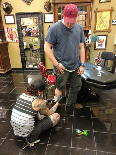 Explore trust no one tattoo ideas, creative tattoo ideas in Bryant, available at Goon Tattoo