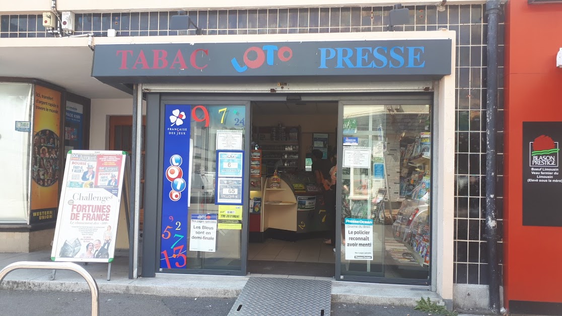Tabac Presse du Maine à Saint-Nazaire (Loire-Atlantique 44)
