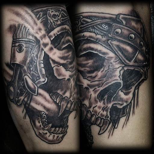 Find robot tattoo ideas for your next unique tattoo in Snohomish at Unknown Tattoo Co.