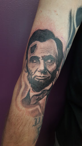 Explore indian chief tattoo ideas, creative tattoo ideas in Roscoe, available at Elevated Ink Tattoo