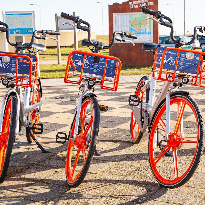 promo-bikey deelfiets verhuur Bellamypark Vlissingen