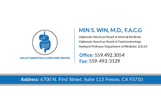 Valley Digestive and Liver Care Center Min S. Win M.D. F.A.C.G