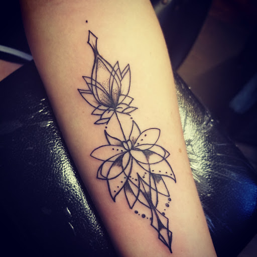 Explore marker tattoo ideas, creative tattoo ideas in Cumberland, available at Queen City Ink