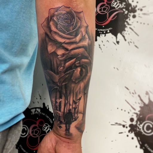 Explore lightning tattoo ideas, creative tattoo ideas in Denver, available at Endless Ink Tattoo & Piercing