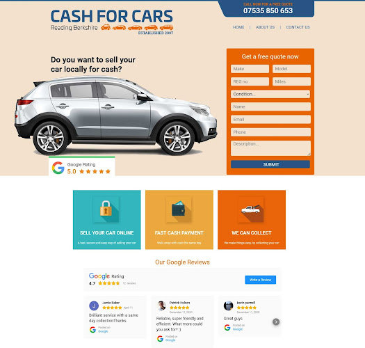 Reviews of Cash for Cars Reading Berkshire in Reading - Car dealer
