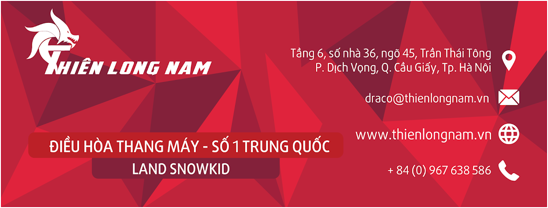 Công ty TNHH Phát triển thương mại Thiên Long Nam - Điều Hòa Thang Máy