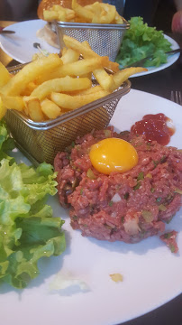 Steak tartare du Restaurant de hamburgers Il était un square à Paris - n°10