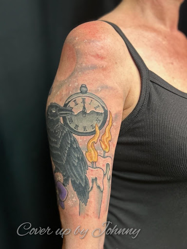 Explore feminine energy tattoo ideas, creative tattoo ideas in San Tan Valley, available at Frontier Tattoo Company