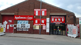 Appliances4less. Spacious, showroom selling domestic appliances including fridges, cookers and dishwashers