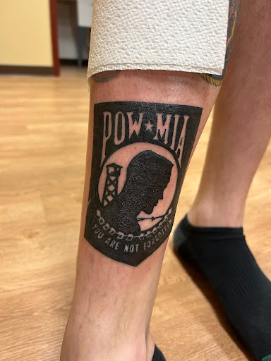 Explore tattoo sleeve filler ideas for men, creative tattoo ideas in New Hampton, available at Crescent Moon Tattoo