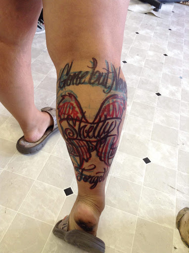 Explore carolina panthers tattoo ideas, creative tattoo ideas in Stuart, available at Urban Inkers Tattoos