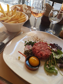 Steak tartare du Restaurant LE VIEUX CHAUDRON à Bordeaux - n°20