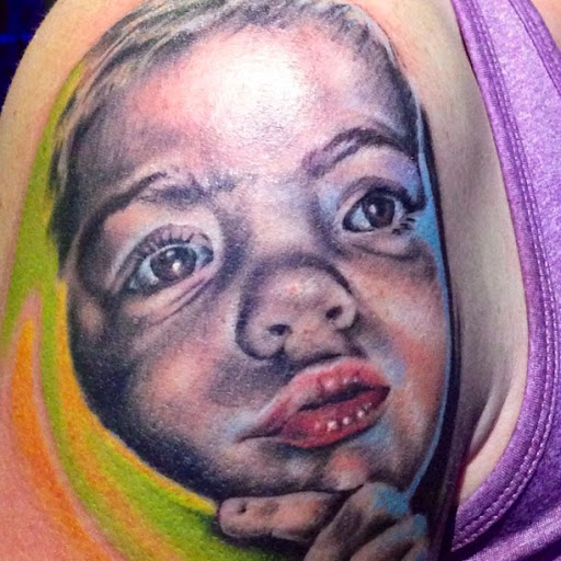 Explore neck tattoo ideas for woman, creative tattoo ideas in Orlando, available at Stigma Tattoo Bar