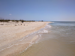 Foto de Middle Cape beach com linha costeira longa e reta