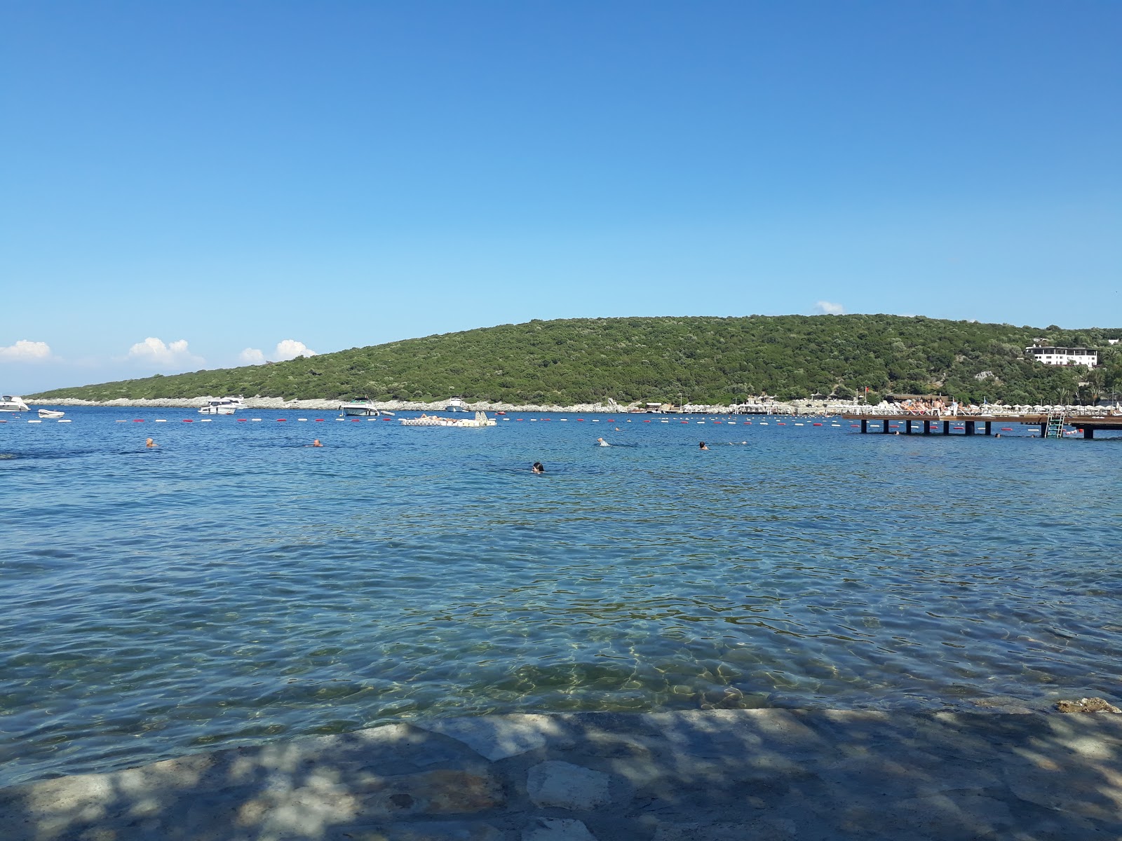 Foto von Los Hebilos beach mit eine gerade küstenlinie