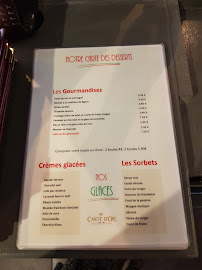 La Chaumière Romaine à Mennecy menu