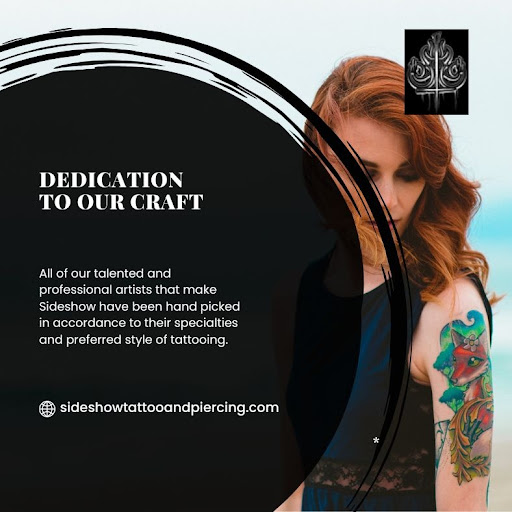 Explore hand tattoo ideas for man, creative tattoo ideas in San Diego, available at Sideshow Tattoo and Piercing