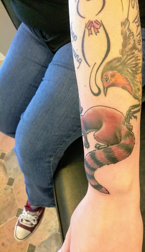 Explore sleeve filler tattoo ideas, creative tattoo ideas in Hebron, available at Explosive Ink Tattoo