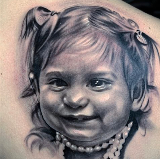 Explore lone wolf tattoo ideas, creative tattoo ideas in San Antonio, available at Firme Copias Tattoo Studio