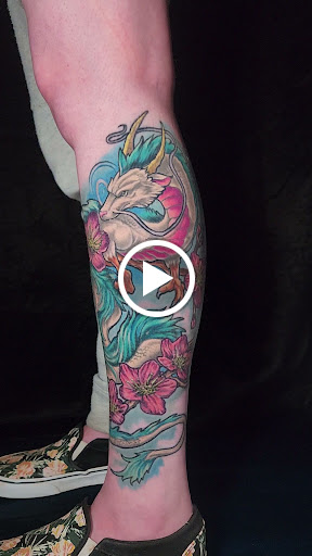 Explore cross tattoos ideas, creative tattoo ideas in Buford, available at Inked Arts Tattoo Studio