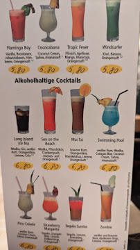 Menu / carte de Appetize à Heidenheim