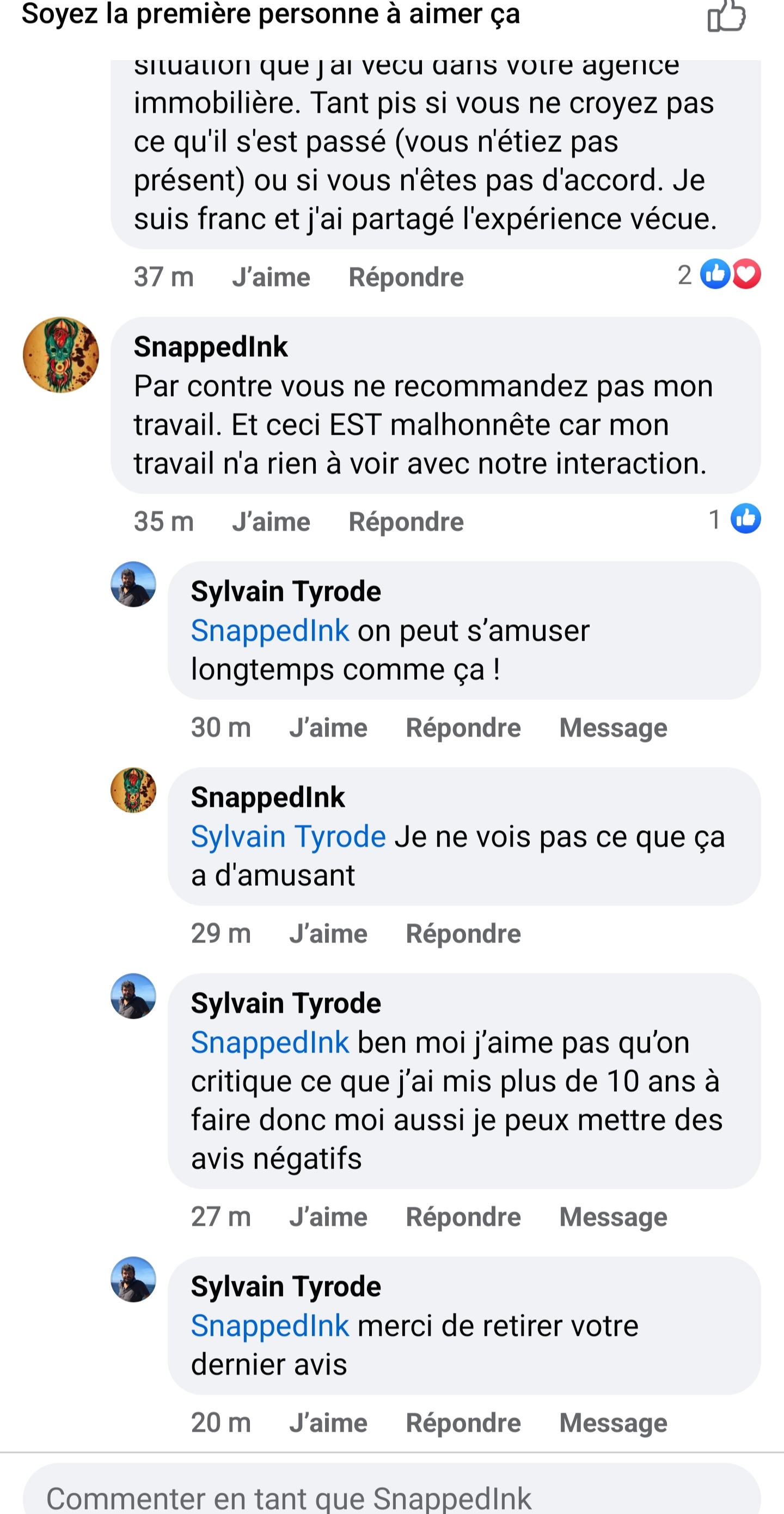 Photo n° 1 de l'avis de Snappedink. fait le 17/05/2023 à 20:17